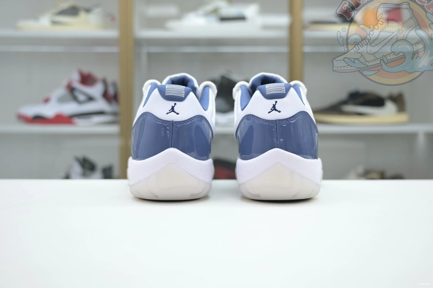 Jordan Low“Diffused Jordan Air 11 Blue” 1231